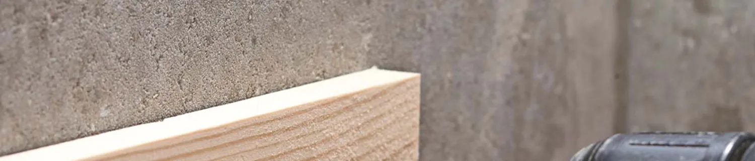 Skruer til betong, mur og porebetong Skruer til gassbetong, skruer til murvegg og skruer til betong